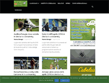 Tablet Screenshot of calciolive.net