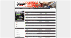 Desktop Screenshot of calciolive.org
